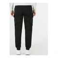 Карго-штаны мужские PUMA черные с манжетами, Цвет: черный, Размер: S | Китай.рф