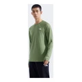 Футболка The North Face Logo Misty мужская, Цвет: зелёный/BO9, Размер: XL | Китай.рф