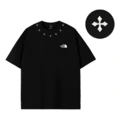 Футболка The North Face Basic Кот с желанием, Цвет: темно-черный, Размер: 085(XS) | Китай.рф