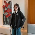 Куртка HUANQIU джинсовая утепленная в американском стиле унисекс, Цвет: черный, Размер: M | Китай.рф