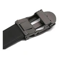 Ремень Jeep Leather Belts Unisex автоматический 3.5 см из натуральной кожи, Стиль: черный, Размер: F (120cm), Коробка: Фирменная подарочная коробочка | Китай.рф
