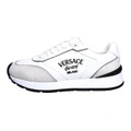 Кроссовки VERSACE Milano Lace-up белые, Цвет: Белый, Размер: 43, Ширина: С оригинальной коробкой для обуви | Китай.рф