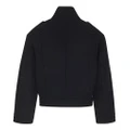 Куртка SAINT LAURENT в военном стиле из фетра, мужская, черная, Цвет: черный, Размер: 48 | Китай.рф