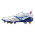 Бутсы футбольные Mizuno Morelia Neo 4 мужские бело-синие, Цвет: бело-синий, Размер: 41 | Китай.рф
