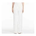 Casual брюки MaxMara женские белые с высокой посадкой, Цвет: Белый, Размер: 40 | Китай.рф