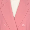 Куртка MaxMara Studio женская розовая двубортная, Цвет: розовый, Размер: 38 | Китай.рф