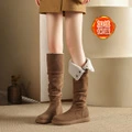 Высокие сапоги женские зимние утепленные на каблуке Safiya, Цвет: верблюд, Размер: 35 | Китай.рф