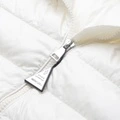 Пуховик Moncler Rib Bone Down Jacket женский, Цвет: Белый, Размер: 2 | Китай.рф