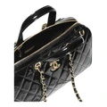 Сумка CHANEL Lacquered Finish Pleated Calfskin & Gold Metal Bowling Bag, Упаковка: Базовая комплектация (сумка + пыльник) | Китай.рф