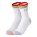 Детские носки FILA KIDS ORIGINALE, 2 пары, Цвет: 2 пары (стандартный белый/легендарный синий), Размер: M | Китай.рф