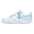 Кроссовки Nike Court Vision 1 Wadi синие с белым, Цвет: Белый и синий, Размер: 41 | Китай.рф