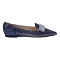 Jimmy Choo Gala: темно-синие балетки с бантом SS22, Издание: С оригинальной коробкой для обуви, Размер: 36.5 | Китай.рф