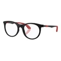 Детская оптическая оправа RayBan круглая матово-черная ORY9082V, Стиль: матовый черный, Размер: 40 | Китай.рф