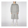 Свитшот Acne Studios с минималистичным принтом, унисекс, серый, Цвет: светло-серый вереск, Размер: S | Китай.рф