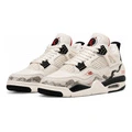 Кроссовки Jordan Air Jordan 4 детские, средний верх, белые, Цвет: инк-клиар-инкстоун бело-чёрный, Размер: 35.5 | Китай.рф