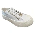 Кроссовки для скейтборда CHANEL 24S Leather Low top Skateboard Shoes Women's White, Цвет: Белый, Издание: С оригинальной коробкой для обуви, Размер: 37.5 | Китай.рф