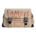 Сумка через плечо COACH x Basquiat граффити принт бежевая, Характеристики: Базовая комплектация (сумка + пыльник) | Китай.рф