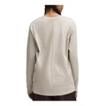 Футболка Lululemon Women's Crew Neck Long Sleeve, Цвет: коричневый, Размер: 4 | Китай.рф