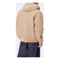 Куртка Carhartt WIP Logo Patch Hooded Jacket, Цвет: хаки, Размер: M | Китай.рф
