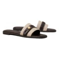 Шлепанцы TORY BURCH Romy Slide, женские, цвет Умбер, Цвет: коричневый, Размер: 35.5 | Китай.рф