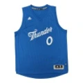 Баскетбольная джерси Adidas NBA Oklahoma City Thunder, Цвет: синий, Размер: XL | Китай.рф