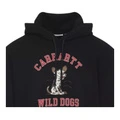 Толстовка Carhartt WIP Hooded Wild Dog Sweatshirt Мужская, Цвет: черный, Размер: S | Китай.рф