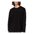 Толстовка DIESEL OVAL-D с логотипом Oversized для мужчин, Цвет: черный, Размер: S | Китай.рф