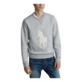 Толстовка Polo Ralph Lauren FW23 Gray, Цвет: серый, Размер: S | Китай.рф