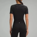 Футболка Lululemon Regular T Shirt для женщин, Цвет: Черный, Размер: 4 | Китай.рф