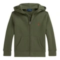 Куртка Polo Ralph Lauren детская зеленая FW25 Logo с капюшоном, Цвет: зеленый, Размер: 4T | Китай.рф