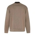 Куртка Emporio Armani мужская с патчем Eagle на молнии, Цвет: коричневый, Размер: XS | Китай.рф