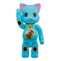 Коллекционная фигурка BE@RBRICK 100% 400% NY@Brick манэки-нэко с люминесцентным покрытием, Набор: 100% | Китай.рф