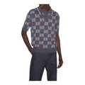 Поло GUCCI FW24 Dark Gray мужское, Цвет: темно-серый, Размер: XL | Китай.рф