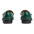 Лоферы GUCCI Interlocking Leather Men's Green, Издание: обычная версия, с оригинальной коробкой, Размер: 39 | Китай.рф