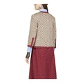 Куртка GUCCI с цветочным принтом, Цвет: красный, Размер: 40 | Китай.рф