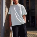 Футболка Vans с принтом, женская, мятная, свободный крой, Цвет: мятно-зеленый, Размер: M | Китай.рф