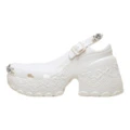 Туфли SIMONE ROCHA x Crocs белые на высоком каблуке, Размер: 37/38 | Китай.рф