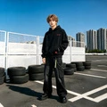 Толстовка Dickies с капюшоном унисекс оверсайз, Цвет: черный, Размер: S | Китай.рф