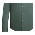 Рубашка EMPORIO ARMANI с логотипом SS24 мужская зеленая, Цвет: зеленый, Размер: XS | Китай.рф