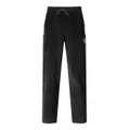 Брюки повседневные Emporio Armani EA7 с флисовой подкладкой и нашивкой-щитом, Цвет: черный, Размер: S | Китай.рф