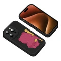 Чехол для iPhone Disney Винни Пух для влюбленных пар, Цвет: DISNEYTY0082Z-текстурный чёрный, Применимая модель: iPhone15 | Китай.рф