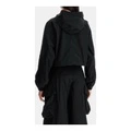 Куртка Alexander Wang Logo Printed Hooded, Цвет: черный, Размер: L | Китай.рф