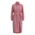 Платье с длинным рукавом Polo Ralph Lauren SS26, Цвет: красно-синий, Размер: 8 | Китай.рф