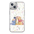 Чехол для телефона Disney с Винни Пухом для Apple iPhone 16/15/14/13/12/11 PLUS/PRO/MAX, Цвет: Галактический серебристый, Применимая модель: iPhone16 | Китай.рф