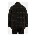 Куртка Fear of God с полным принтом и молнией, Цвет: черный, Размер: M | Китай.рф