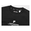 Футболка FILA FUSION с принтом и спущенным плечом женская Jet Black, Цвет: Настоящий черный, Размер: XS | Китай.рф