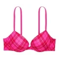 Бюстгальтер Victoria's Secret PINK женский розовый в клетку, Цвет: розовый в клетку Sweet Style, Размер: 32B | Китай.рф