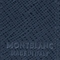 Пенал Montblanc Meisterstück из зернистой кожи с эмблемой белой звезды, цвет чернильно-синий, Упаковка: Подарочная коробка (базовая комплектация + оригинальная коробка) | Китай.рф