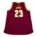 Баскетбольная майка adidas NBA Cavaliers Джеймс унисекс, Цвет: Бордовый, Размер: M | Китай.рф