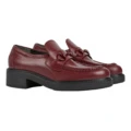 Лоферы Gucci из коллекции Chinese New Year кожаные 4 см женские красные, Цвет: красный, Издание: С оригинальной коробкой для обуви, Размер: 35 | Китай.рф